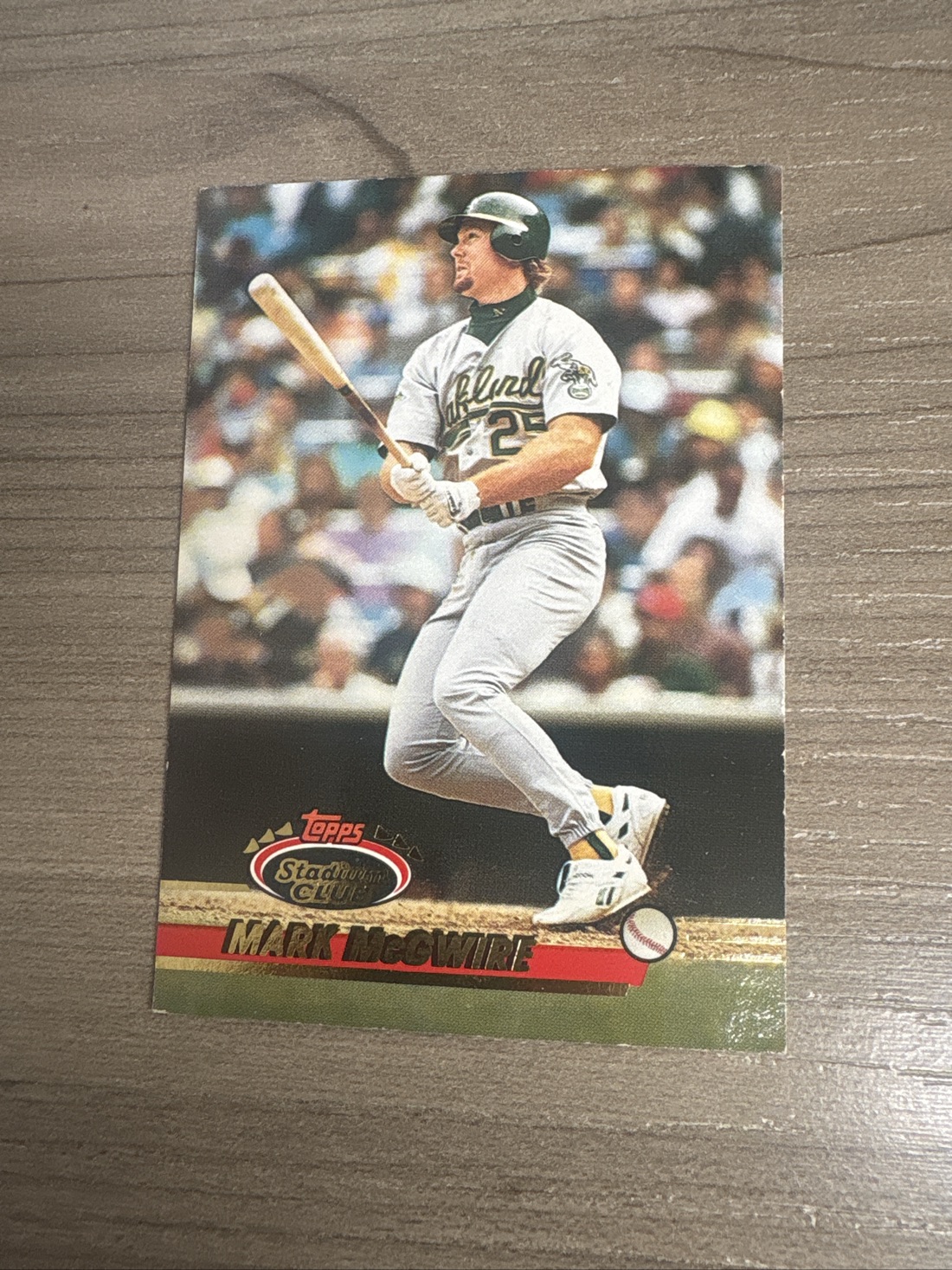 1993 Topps Stadium Club Mark McGwire #478