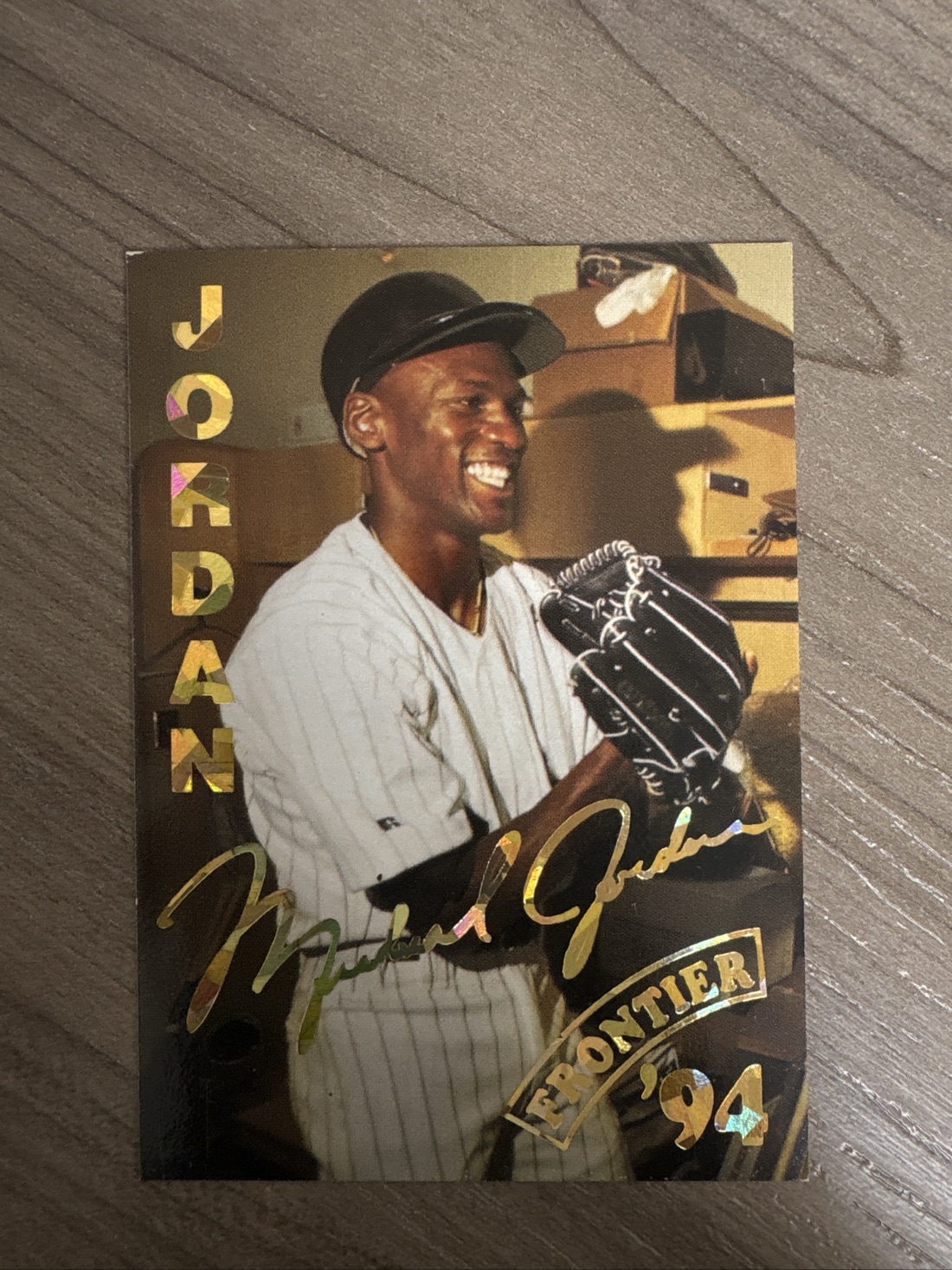 1994 Frontier Michael Jordan Baseball Card