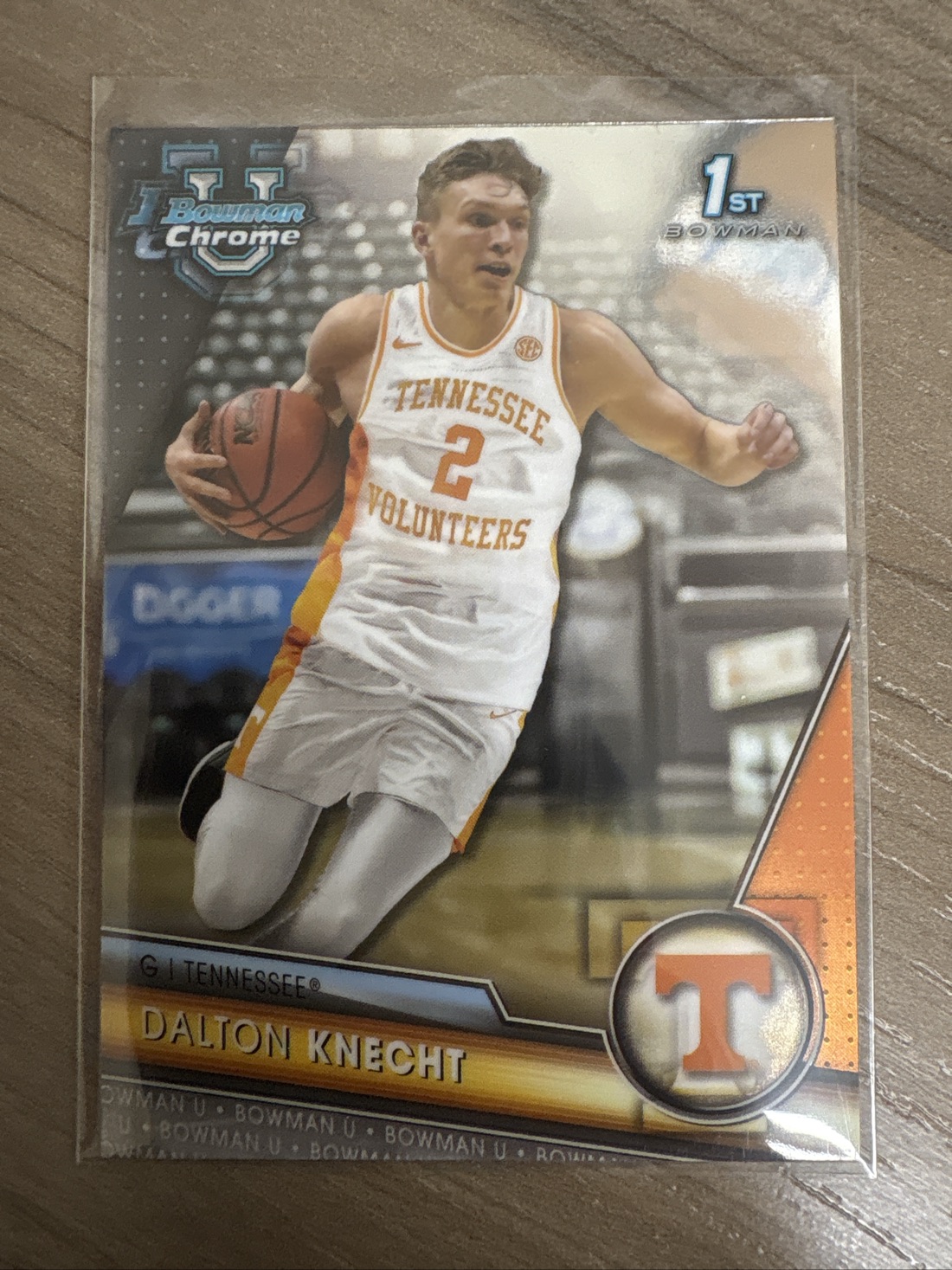 2024 Bowman Chrome University Dalton Knecht #48 1st Bowman