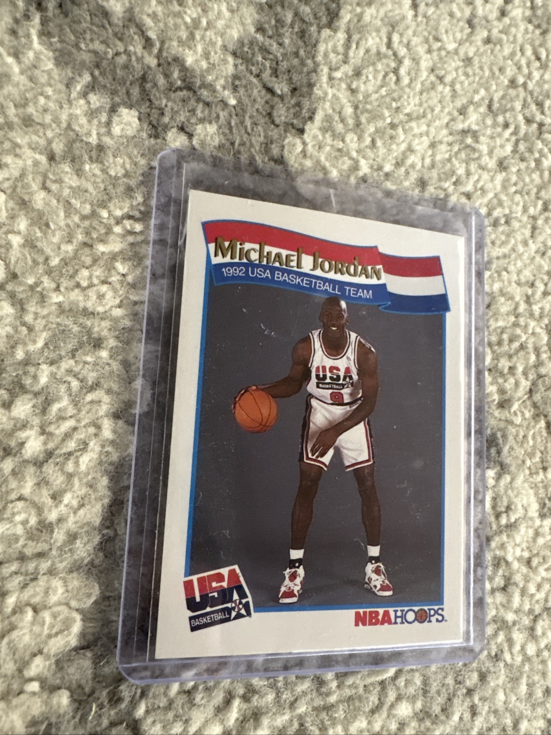 1991-92 NBA Hoops Michael Jordan #55 USA Basketball Team