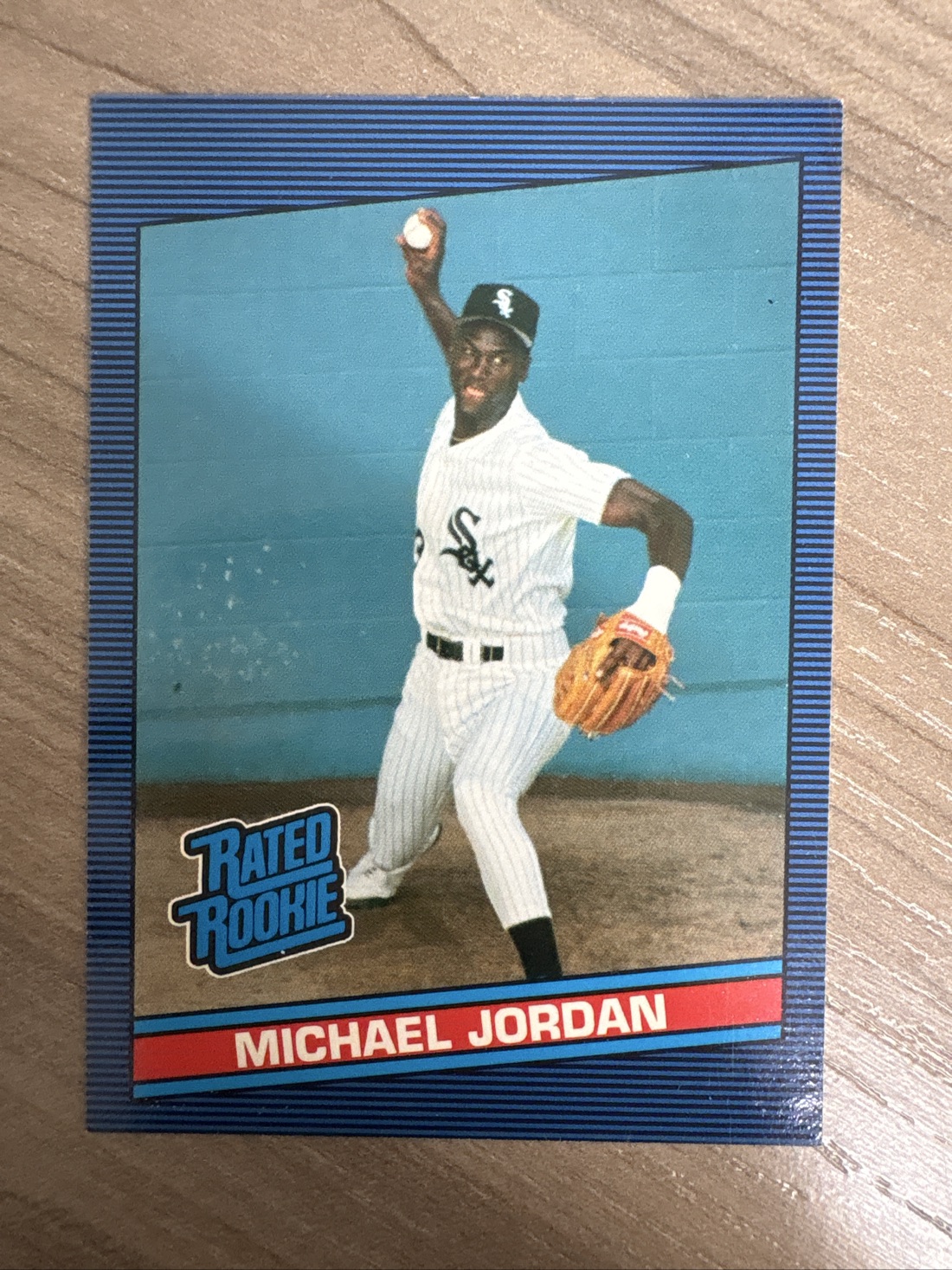 1994 Donruss Rated Rookie Michael Jordan #BC-10 (Birmingham Barons)